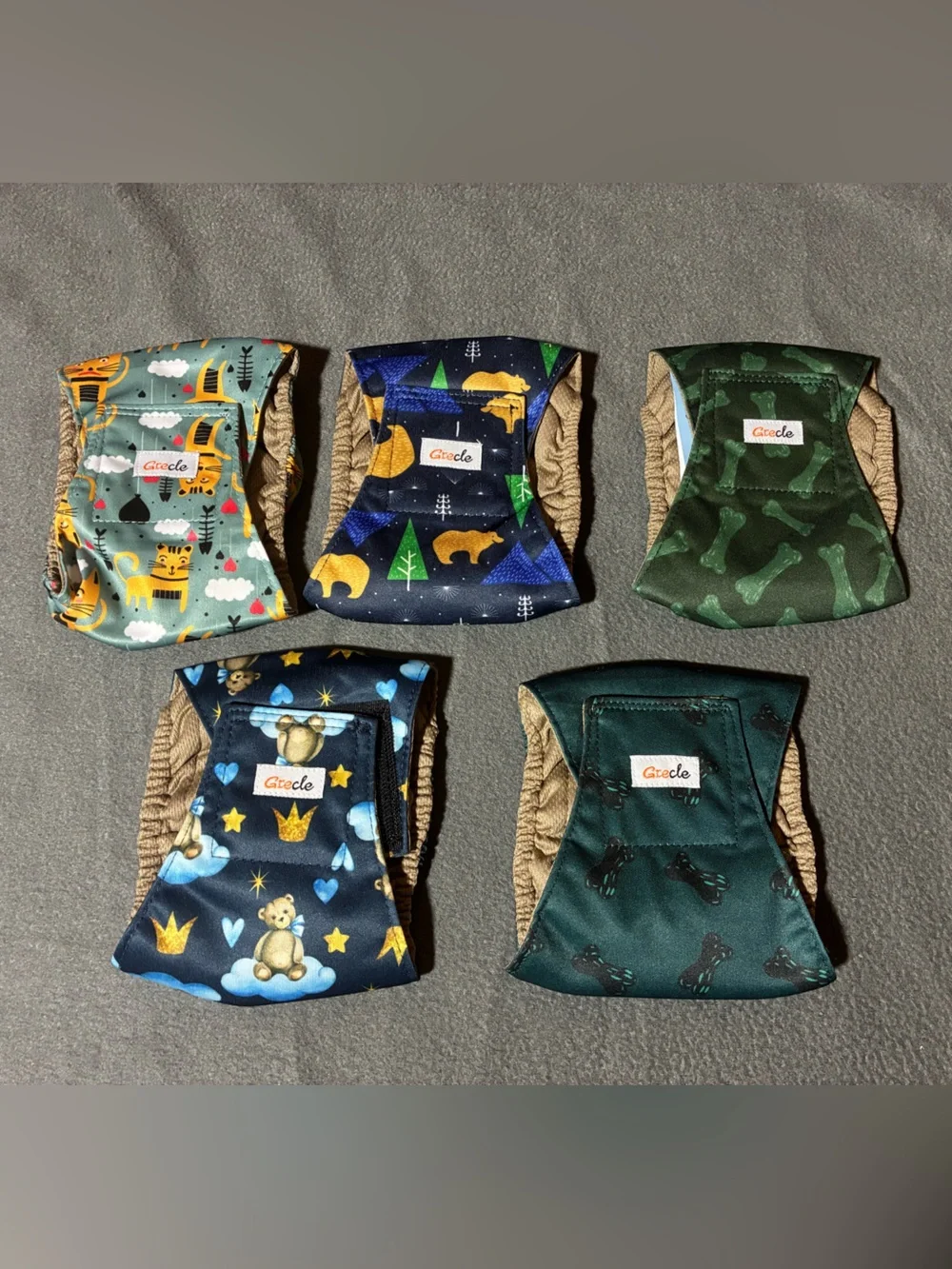 NEW 5 Pack Dog Belly Bands